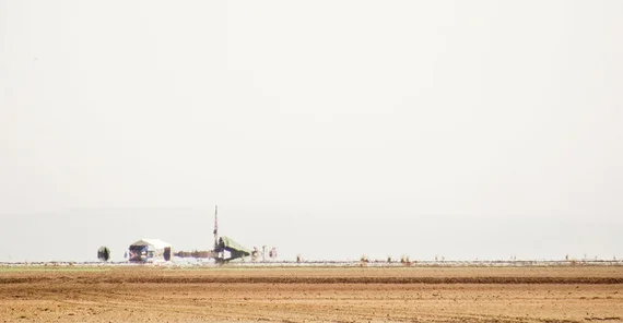 Coring site and camp in the Chew Bahir basin in southern Ethiopia.