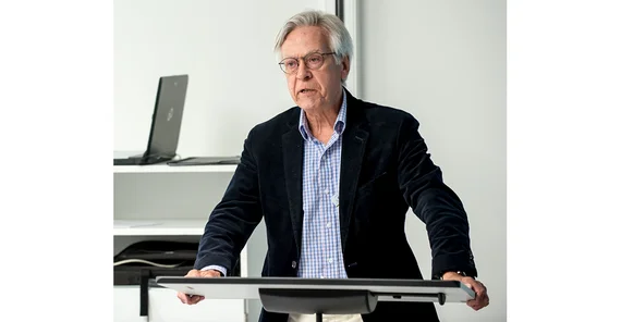 Bryan S. Turner auf der internationalen Konferenz „The Transformation of Citizenship“ in diesem Juni an der Universität Potsdam (Foto: Karla Fritze)