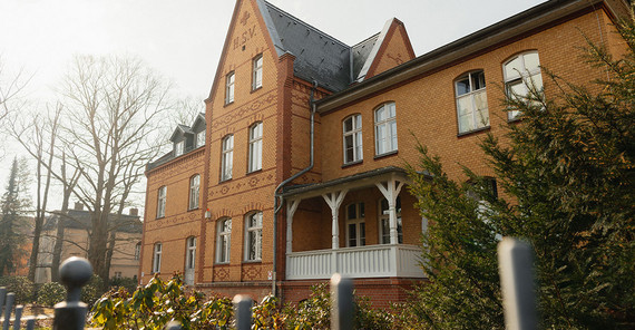 Die Digitalvilla am Hedy-Lamarr-Platz