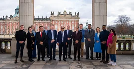 Delegation from the Indian Institute of Technology (IIT) in Roorkee, India visits the University of Potsdam