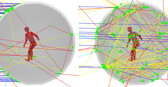 Illustration der numerischen Simulationen | Illustration: Mikhail Dobynde Illustration der numerischen Simulationen | Illustration: Mikhail Dobynde