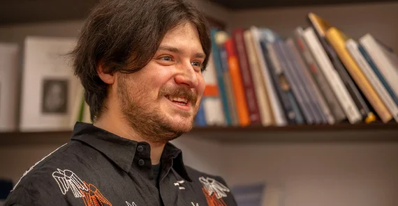 Seminarleiter Danylo Poliluev-Schmidt