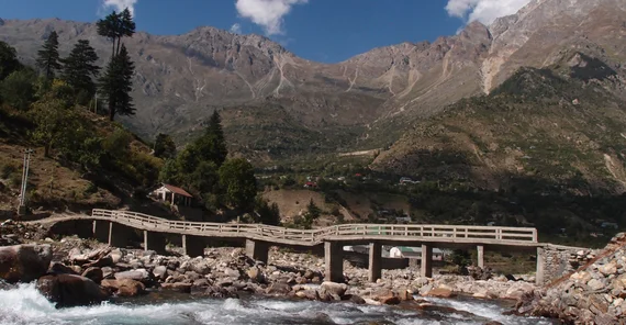 In the Himalayas Photo: Bodo Bookhagen