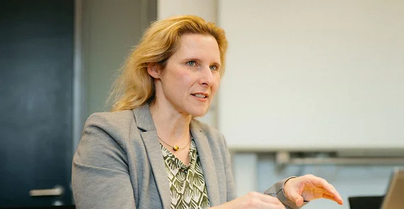 Prof. Katrin Böhme im Gespräch
