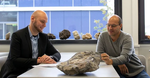 Dr. Maximilian Korges and Prof. Dr. Max Wilke | Photo: Sandra Scholz