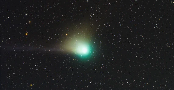 Komet C/2022 E3 ZTF – der „Grüne Komet“.
