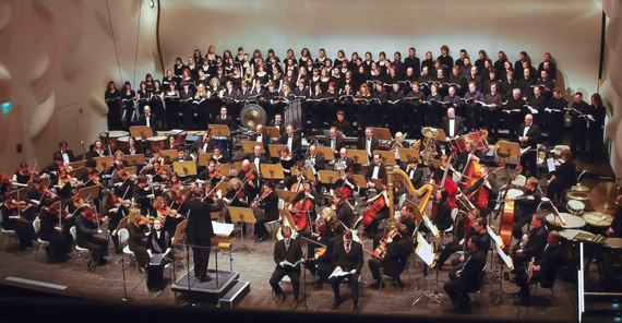 Campus Cantabile und Sinfonietta Potsdam im Nikolaisaal (Foto: Peter Idler)