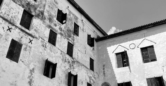 Gebäude: Elmina Castle – ein Teil des Gebäudes