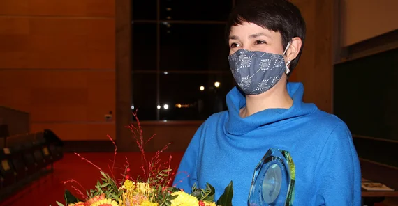 Gewinnerin des Better World Award 2020, Frau Dr. Anna von Rath | Copyright: Lotto Brandenburg