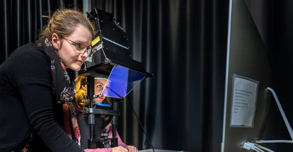 Im EyeLab der Universität Potsdam