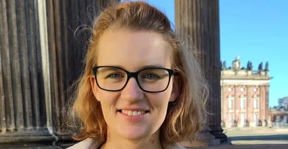 Auf dem Bild ist Friederike Schulz zu sehen.