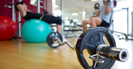 Beim Krafttraining Foto: Thomas Roese