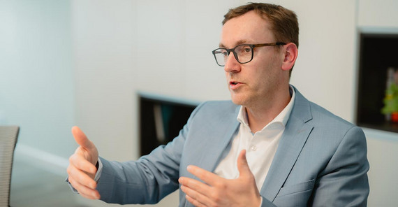 Der Kanzler der Universität Potsdam, Hendrik Woithe