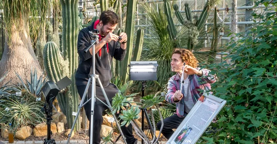 Fernerkundung im kleinen Maßstab. Foto: Karla Fritze.