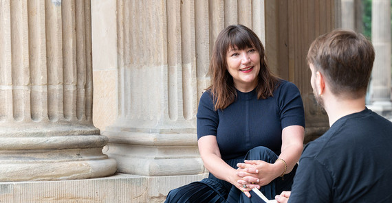 Katharina Wesselmann in an interview.