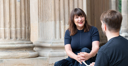 Katharina Wesselmann in an interview.