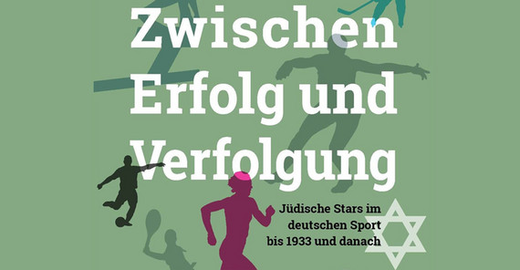 Das Zentrum deutsche Sportgeschichte e.V., die Universität Potsdam und die Leibniz Universität Hannover zeigen noch bis 16. August 2015 eine bemerkenswerte Ausstellung zu jüdischen Sportstars bis 1933 und danach. Grafik: Zentrum deutsche Sportgeschichte e. V.