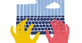 writing couple | Illustration: Andreas Töpfer