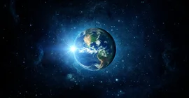 planet earth from outer space