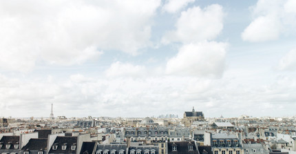 Houses on the outskirts of Paris