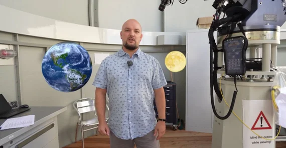 Vorlesung für die Digitale Kinder-Universität von Dr. Martin Wendt: „Von der Erde bis ins Weltall – eine „kleine“ Reise“ | Quelle: ZIM