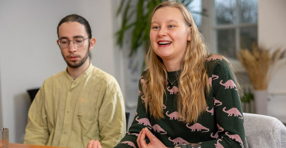 Jan Liedtke und Marie Eggebrecht. Jan Liedtke und Marie Eggebrecht.