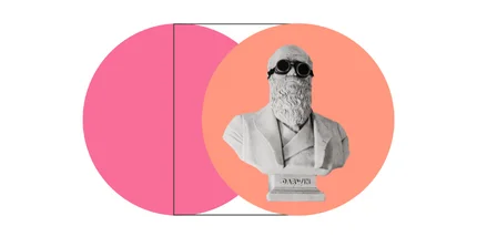 Büste mit Schutzbrille