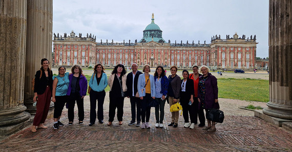 Vertreterinnen und Vertreter der Tel Aviv University (TAU) zu Gast an der Universität Potsdam. Vertreterinnen und Vertreter der Tel Aviv University (TAU) zu Gast an der Universität Potsdam.
