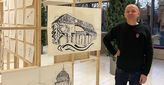 Dozent und Künstler Dirk Lange