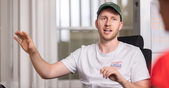 Hagan Max Schneider in an interview