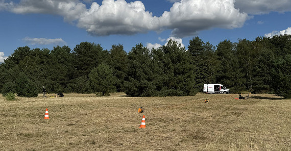 Overview of the exhibition grounds.
