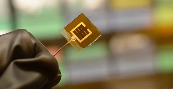 Tandem Solar Cell in the Laboratory.