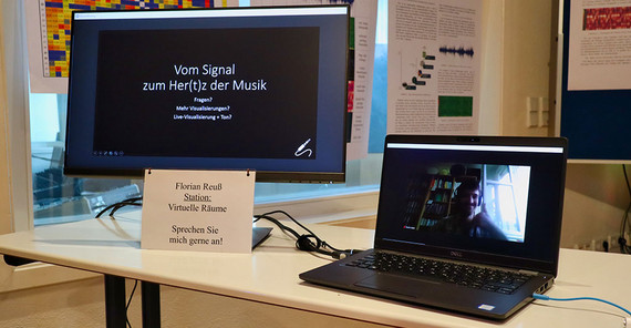 Werkanalyse per Computer | Foto: Laura Schulz