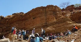 Exkursion in die Nombitio Schlucht | Foto: Corinna Kallich