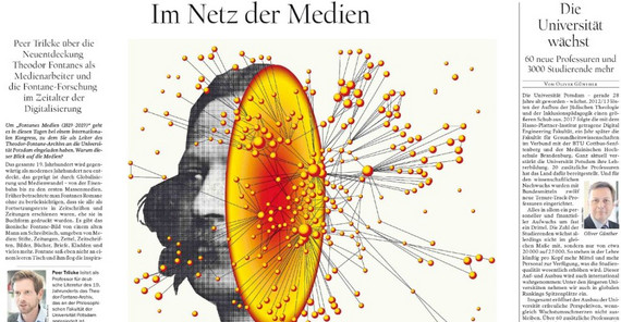 Beilage der Universität Potsdam im Tagesspiegel und den Potsdamer Neuesten Nachrichten erschienen. | Foto: PNN Beilage der Universität Potsdam im Tagesspiegel und den Potsdamer Neuesten Nachrichten erschienen. | Foto: PNN