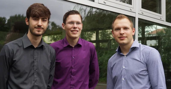 Das Gründerteam PerfAccT wurde ausgezeichnet mit dem Guido-Reger-Gründerpreis 2017 (Foto: PerfAccT)