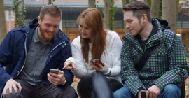 Die Reflect.UP-App erleichtert Studierenden den Einstieg ins Studium. Foto: Ina Müller