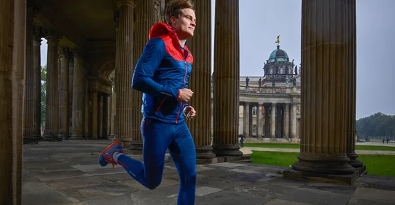 Only heroic lone wolves are currently able to exercise, and that includes University of Potsdam members. | Photo: Thomas Roese