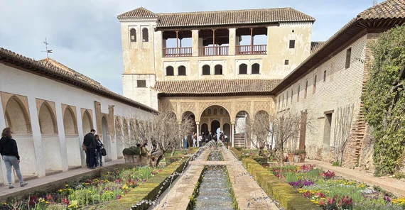 Die Alhambra in Granada. Das Fotowurde von Bernd Malzanini aufgenommen.