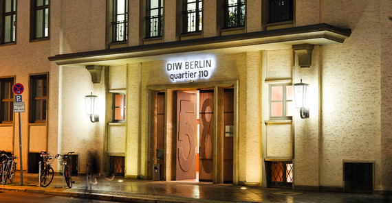 The German Institute for Economic Research (DIW Berlin). Photo: DIW. The German Institute for Economic Research (DIW Berlin). Photo: DIW.