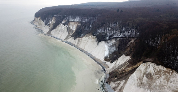 Die Kreideküste von Jasmund auf Rügen | Foto: Kristen Cook, GFZ