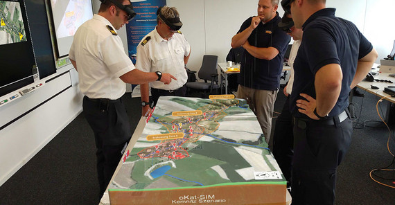 oKat-SIM-Simulationstest, Stadt Leverkusen