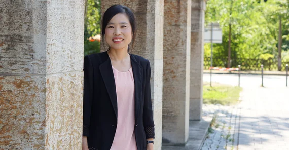 Gastprofessorin Jungnyum Lee. Foto: Adda Grauert.