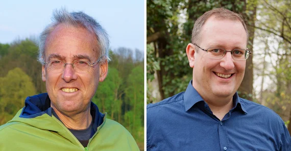 Lutz Wisotzki (left) and Christoph Pfrommer (right) | Photo: private / AIP