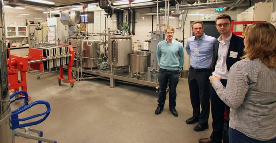 Für zukünftige Forschungskooperationen zwischen dem VTT, der Universität Potsdam und dem pearls-Forschungsnetzwerk stehen im Rahmen unserer Gespräche der Bereich der nachhaltigen Biomasseverwertung im Fokus, besonders auch die Verknüpfung mit der Clusterstrategie Brandenburgs. Foto: Wulf Bickenbach