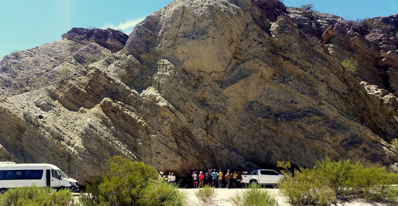Schutz vor der prallen Mittagssonne. Foto: Malte Stoltow.