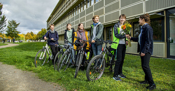 Blumen für das beste studentische Team Blumen für das beste studentische Team