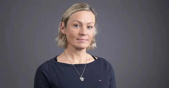 Katrin Völker in portrait.