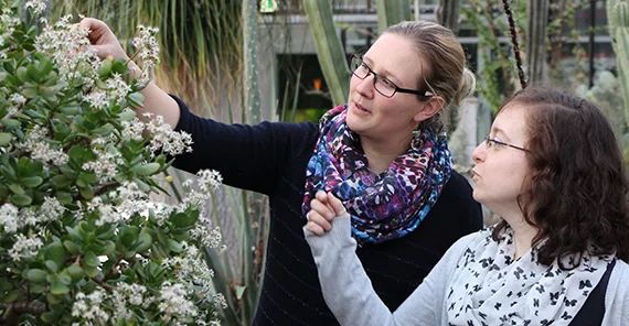 Juliane Zickuhr & Dana Kamin/Foto: Botanischer Garten