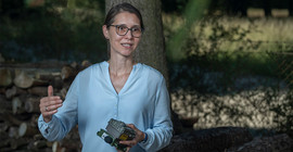 Damaris Zurell im Porträt.